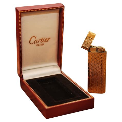 cartier gilt and enamel square lighter made for chanel|Cartier cigarette lighters value guide.